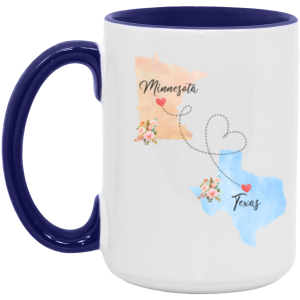 3655975582 - 15OZ MINNESOTA-TEXAS AM15OZ 15oz Accent Mug
