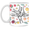 3663513555 - 11OZ - 4LU - Hands XP8434 11oz White Mug
