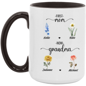 3658038570 - 15OZ FIRST MOM AM15OZ 15oz Accent Mug