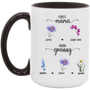 3659027038 - 15OZ FIRST BLACK AM15OZ 15oz Accent Mug