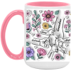 3659878442 - 2-15OZ MOM HANDS5 AM15OZ 15oz Accent Mug