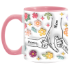3660595612 - 11OZ - 2LI - Hands - PINK AM11OZ 11oz Accent Mug