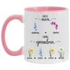 3662009880 - 11OZ FIRST MOM PINK AM11OZ 11oz Accent Mug