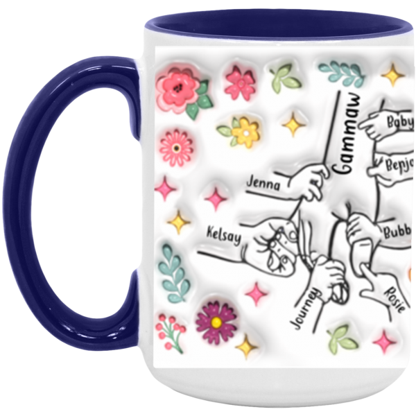 3667449573 - 15OZ - 7LI - Hands AM15OZ 15oz Accent Mug