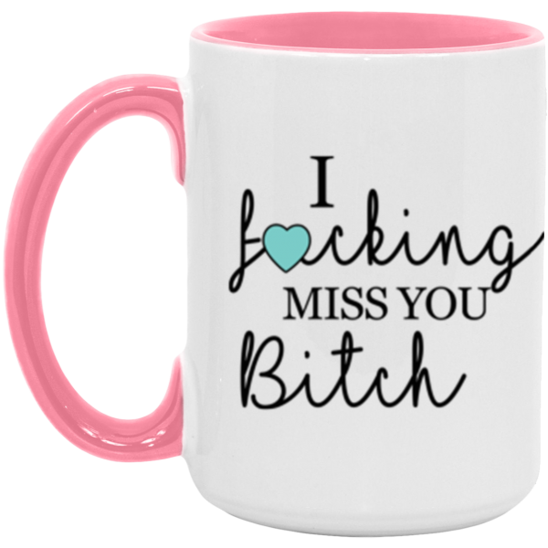 3669073045 - 15Oz Fuck Altyazili AM15OZ 15oz Accent Mug