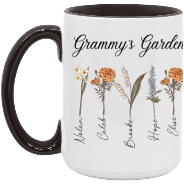 3662509424 - 15OZ GRAMMYS GARDEN AM15OZ 15oz Accent Mug