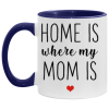 3669345241 - 2 - 11OZ HOME MOM AM11OZ 11oz Accent Mug