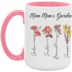 3670134655 - 15OZ MOM MOMMS GARDEN AM15OZ 15oz Accent Mug