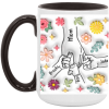 3670509161 - 15OZ MOM HANDS AM15OZ 15oz Accent Mug
