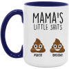 3670740413 - 3 - 15OZ MOM SHIT AM15OZ 15oz Accent Mug