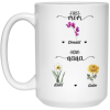 3671290177 - 15OZ FIRST MOM 21504 15oz White Mug