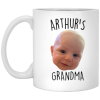3663936610 - 3 - 11OZ ARTHURS GRANDMA XP8434 11oz White Mug