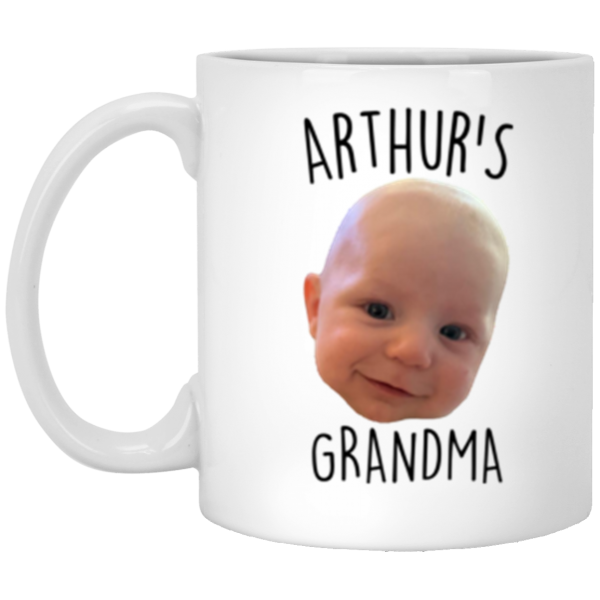 3663936610 - 3 - 11OZ ARTHURS GRANDMA XP8434 11oz White Mug