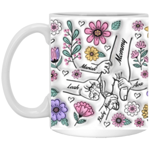 3664779136 - 2 - 11OZ - 4 - Hands XP8434 11oz White Mug