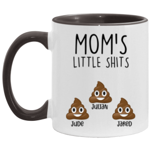 3672231013 - 11OZ MOM SHITS 3 AM11OZ 11oz Accent Mug