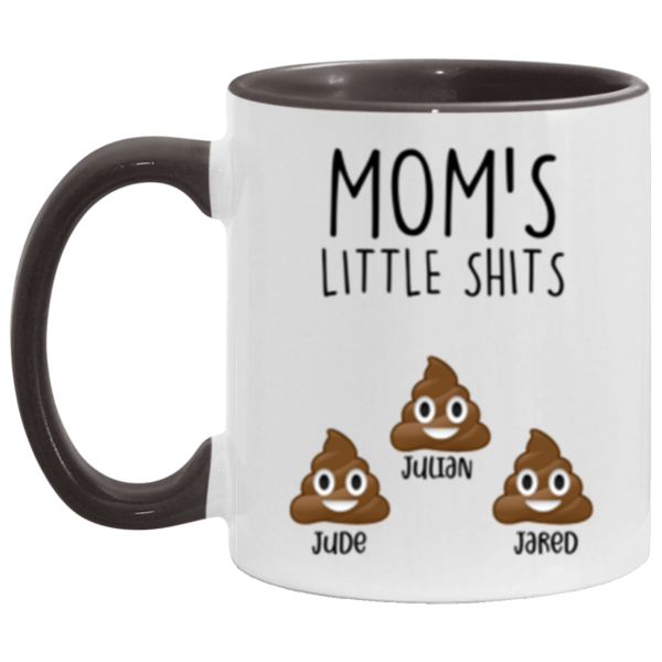 3672231013 - 11OZ MOM SHITS 3 AM11OZ 11oz Accent Mug