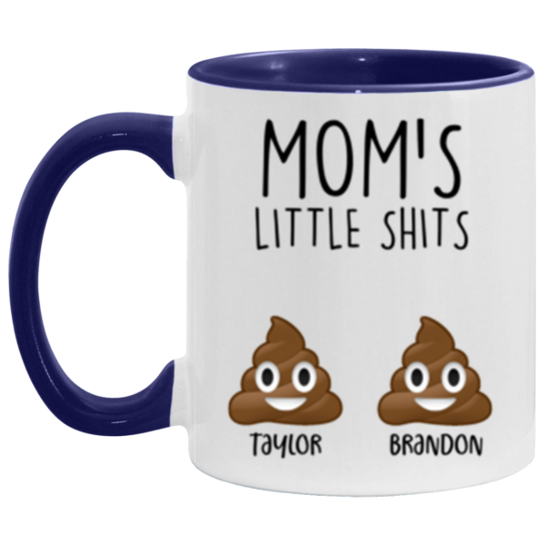 3672505053 - 11OZ MOM SHITS 2 AM11OZ 11oz Accent Mug