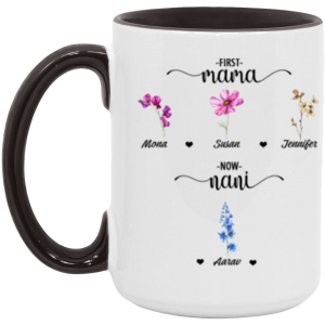 3664705938 - 15OZ FIRST MOM AM15OZ 15oz Accent Mug