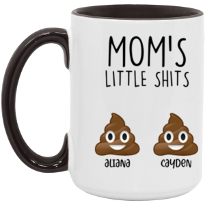 3666304566 - 15OZ MOM SHITS2 AM15OZ 15oz Accent Mug