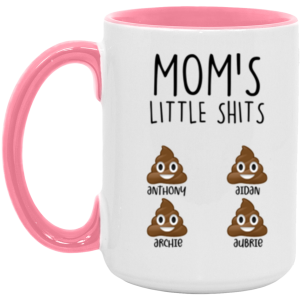 3665992500 - 15OZ MOM SHITS4 AM15OZ 15oz Accent Mug