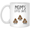 3673618745 - 11OZ MOM SHITS XP8434 11oz White Mug