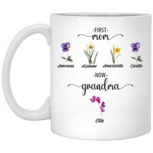 3673297215 - 11OZ FIRST MOM XP8434 11oz White Mug