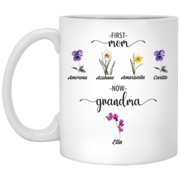 3673297215 - 11OZ FIRST MOM XP8434 11oz White Mug