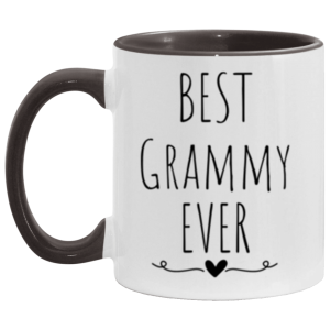 3667106784 - 11OZ BEST GRAMMY EVER AM11OZ 11oz Accent Mug