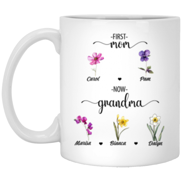 3674751877 - 11OZ FIRST MOM 4 XP8434 11oz White Mug
