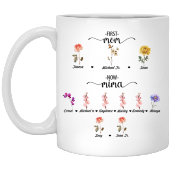 3673812929 - 11OZ first mom 8 XP8434 11oz White Mug