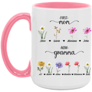 3673952255 - 15OZ FIRT 6 AM15OZ 15oz Accent Mug