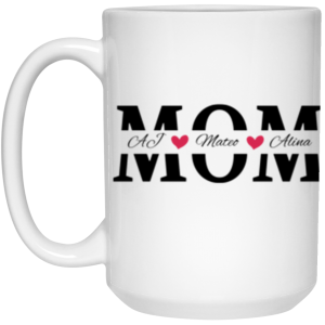 3673952255 - 2 - 15OZ MOM UC 21504 15oz White Mug