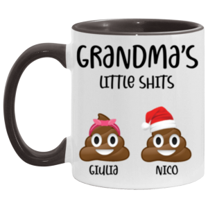 3669667682 - 11OZ GRANDMAS SHITS 2 AM11OZ 11oz Accent Mug