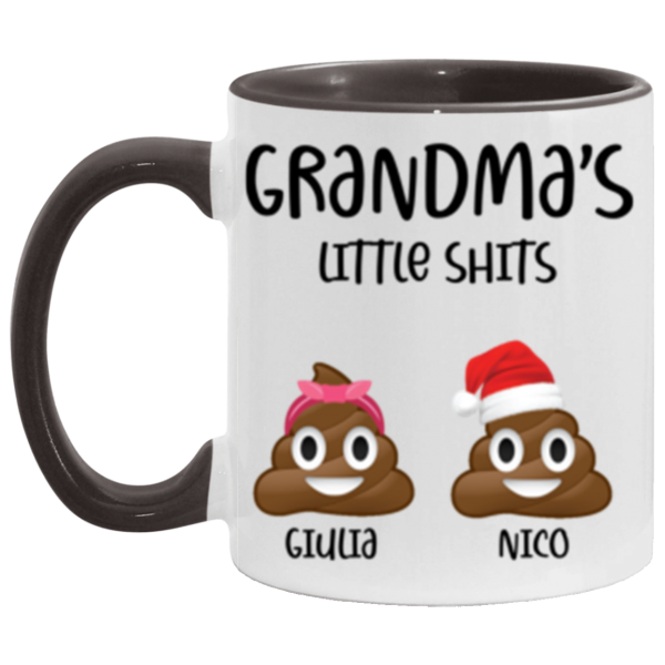 3669667682 - 11OZ GRANDMAS SHITS 2 AM11OZ 11oz Accent Mug