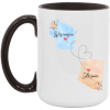 3676173073 - 15OZ WISCONISIN ARIZONA AM15OZ 15oz Accent Mug