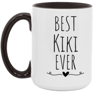 3670243542 - 15OZ BEST KIKI EVER AM15OZ 15oz Accent Mug