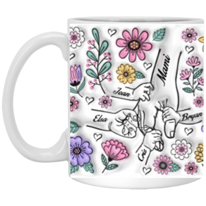 3676710013 - 2- 11OZ - 4 - Hands XP8434 11oz White Mug