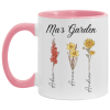 3678389103 - 11OZ MAS GARDEN PINK AM11OZ 11oz Accent Mug