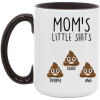 3679707209 - 15OZ MOM SHITS 3 AM15OZ 15oz Accent Mug