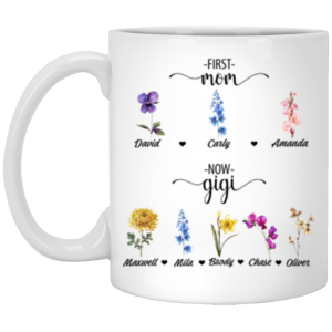 3680512135 - 11OZ FIRST MOM EVER XP8434 11oz White Mug