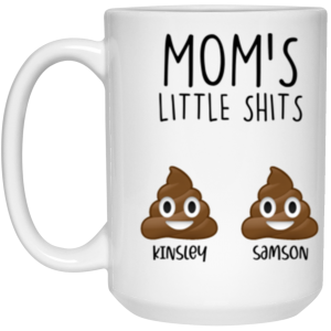 3682062383 - 15OZ MOM SHITS 2 21504 15oz White Mug