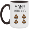 3674037732 - 15OZ MOM SHITS 4 AM15OZ 15oz Accent Mug
