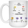 3654645012 - 15OZ FIRST MOM 3675295360 - 21504 15oz White Mug