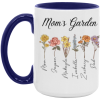 3674503494 - 15OZ MOMS GARDEN 6 AM15OZ 15oz Accent Mug