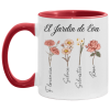 3686286679 - 2-RED - 11OZ MOMS GARDEN AM11OZ 11oz Accent Mug