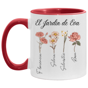 3686286679 - 2-RED - 11OZ MOMS GARDEN AM11OZ 11oz Accent Mug