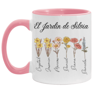 3686286679 - PINK - 11OZ MOMS GARDEN AM11OZ 11oz Accent Mug