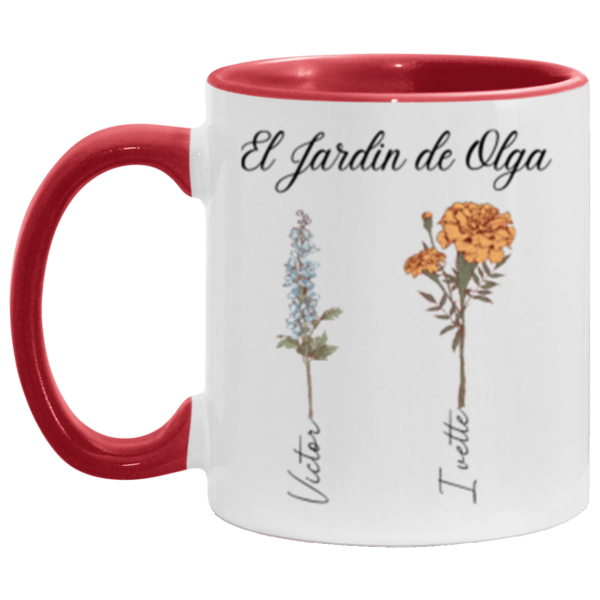 3686286679 - RED - 11OZ MOMS GARDEN AM11OZ 11oz Accent Mug