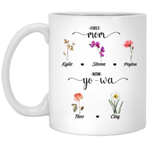 3682293248 - 11OZ FISRT MOM XP8434 11oz White Mug