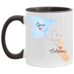 3694781073 - 11OZ SPAIN-CALIFORNIA AM11OZ 11oz Accent Mug